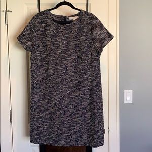 NWT Ann Taylor loft tweed short sleeve dress